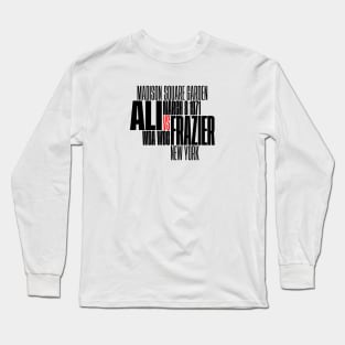 Ali vs. Frazier / 2 Long Sleeve T-Shirt